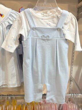Kissy Kissy Beary Overall Set 0-3M